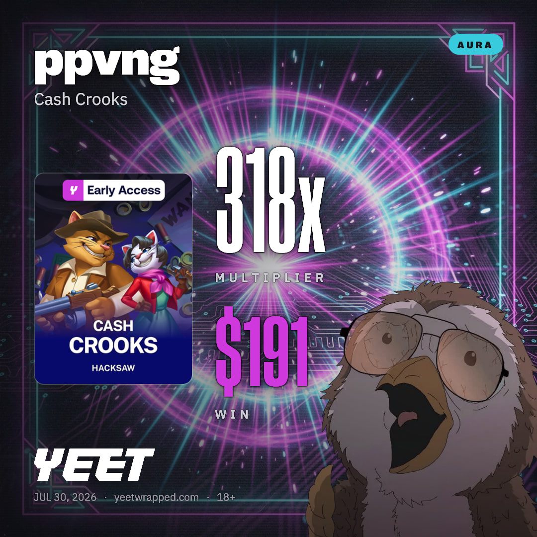 ppvng hit 317.6x on Cash Crooks