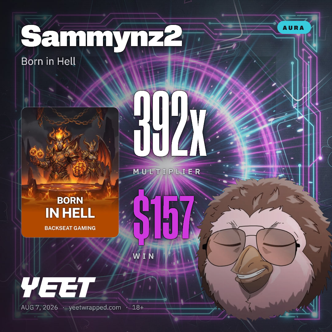 Sammynz2 hit 392x on Born in Hell
