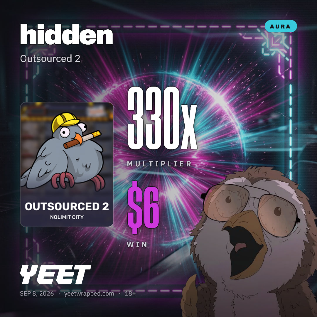 hidden hit 329.7x on Outsourced 2