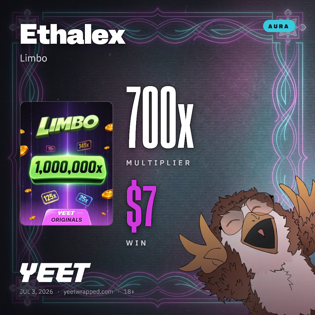 Ethalex hit 700x on Limbo