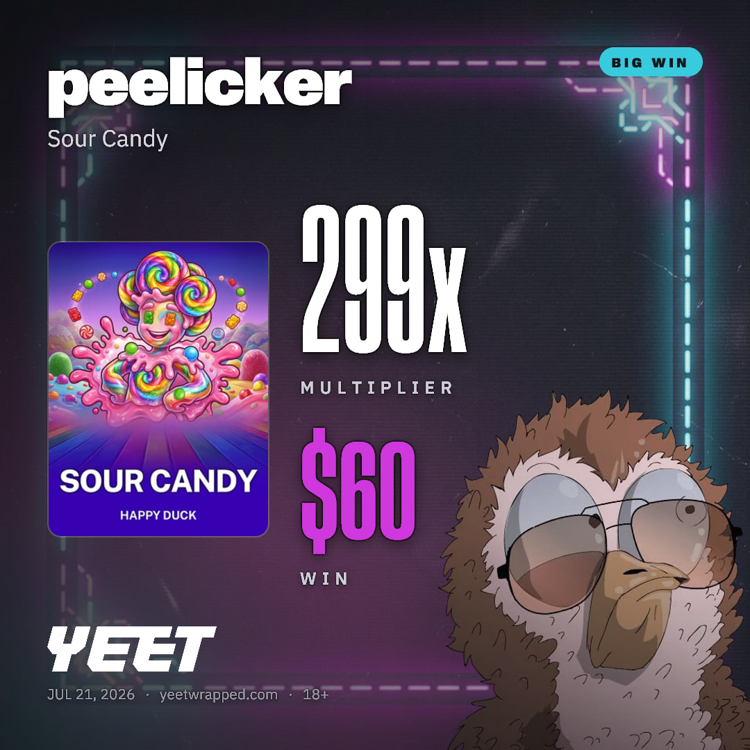 peelicker hit 299x on Sour Candy