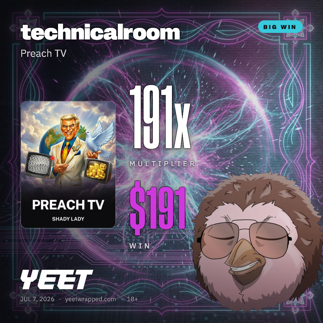 technicalroom hit 191.1x on Preach TV