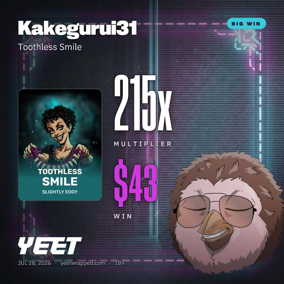 Kakegurui31 hit 214.6x on Toothless Smile