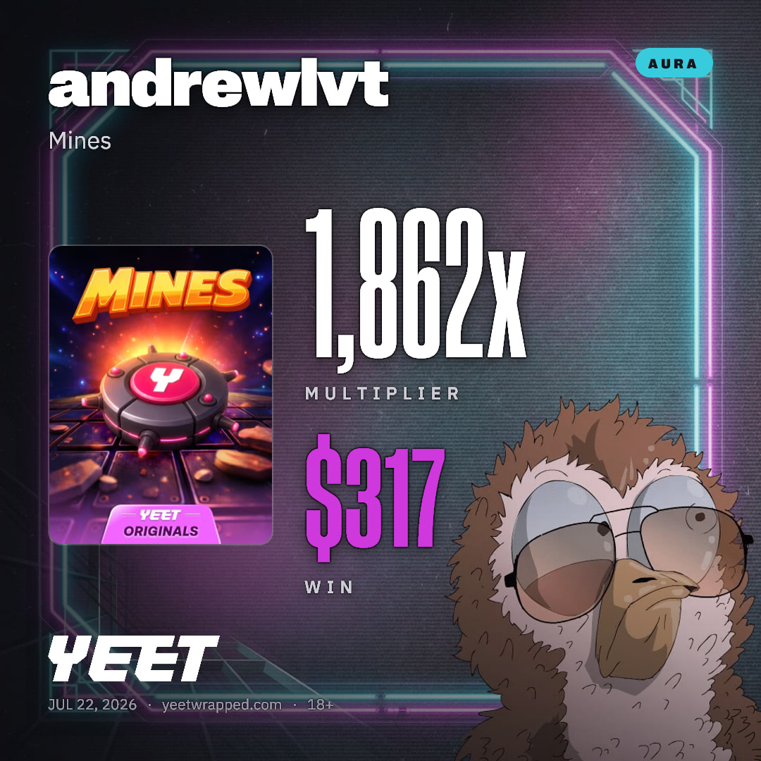 andrewlvt hit 1,862x on Mines