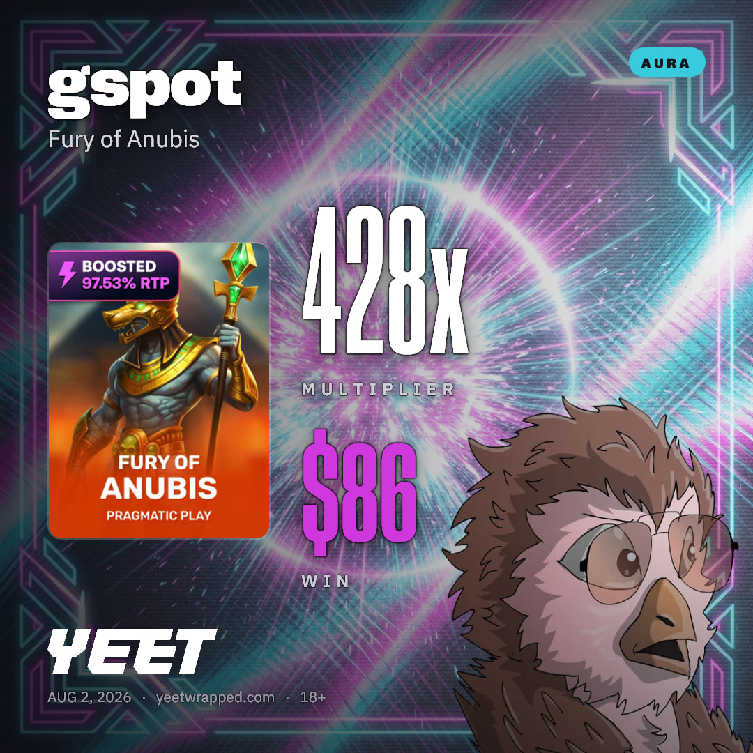 gspot hit 427.5x on Fury of Anubis