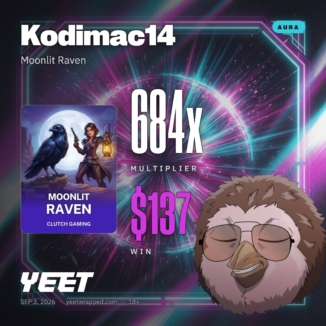 Kodimac14 hit 683.8x on Moonlit Raven