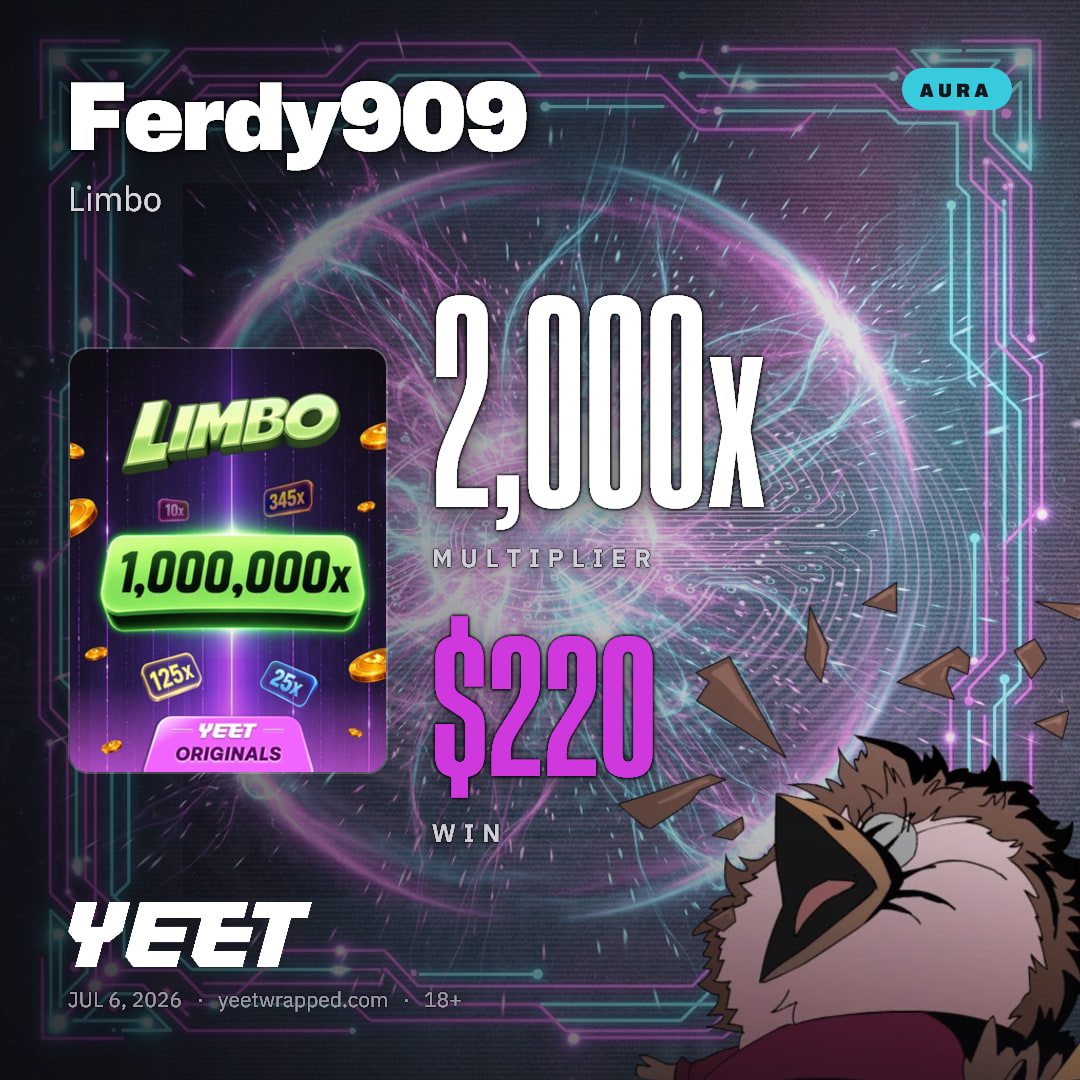 Ferdy909 hit 2,000x on Limbo