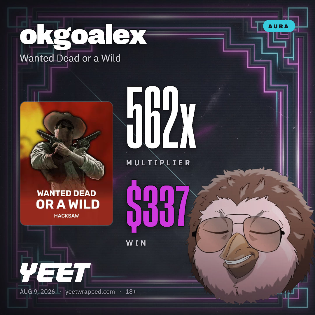 okgoalex hit 562.2x on Wanted Dead or a Wild