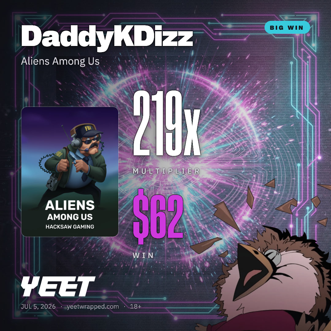 DaddyKDizz hit 219x on Aliens Among Us