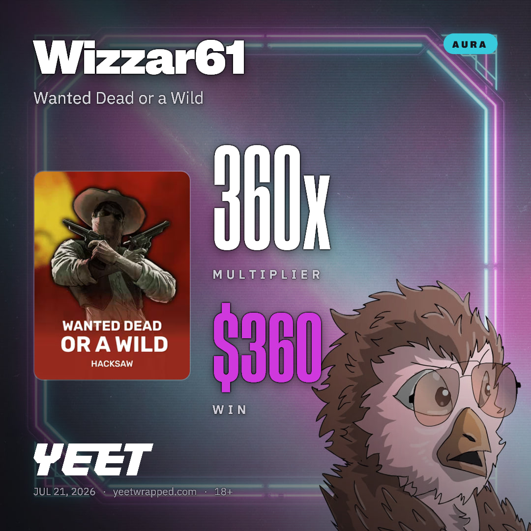 Wizzar61 hit 360x on Wanted Dead or a Wild