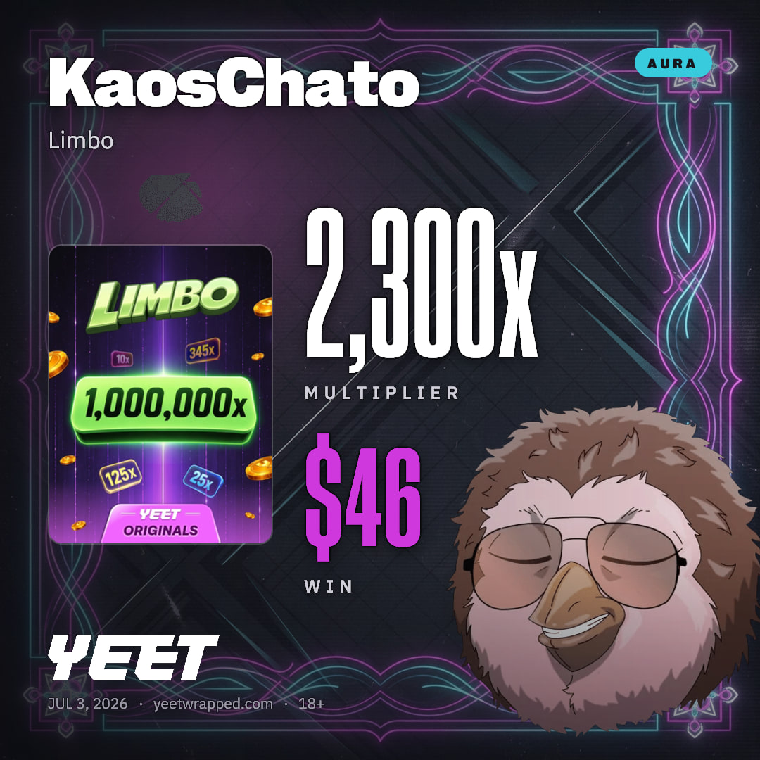 KaosChato hit 2,300x on Limbo