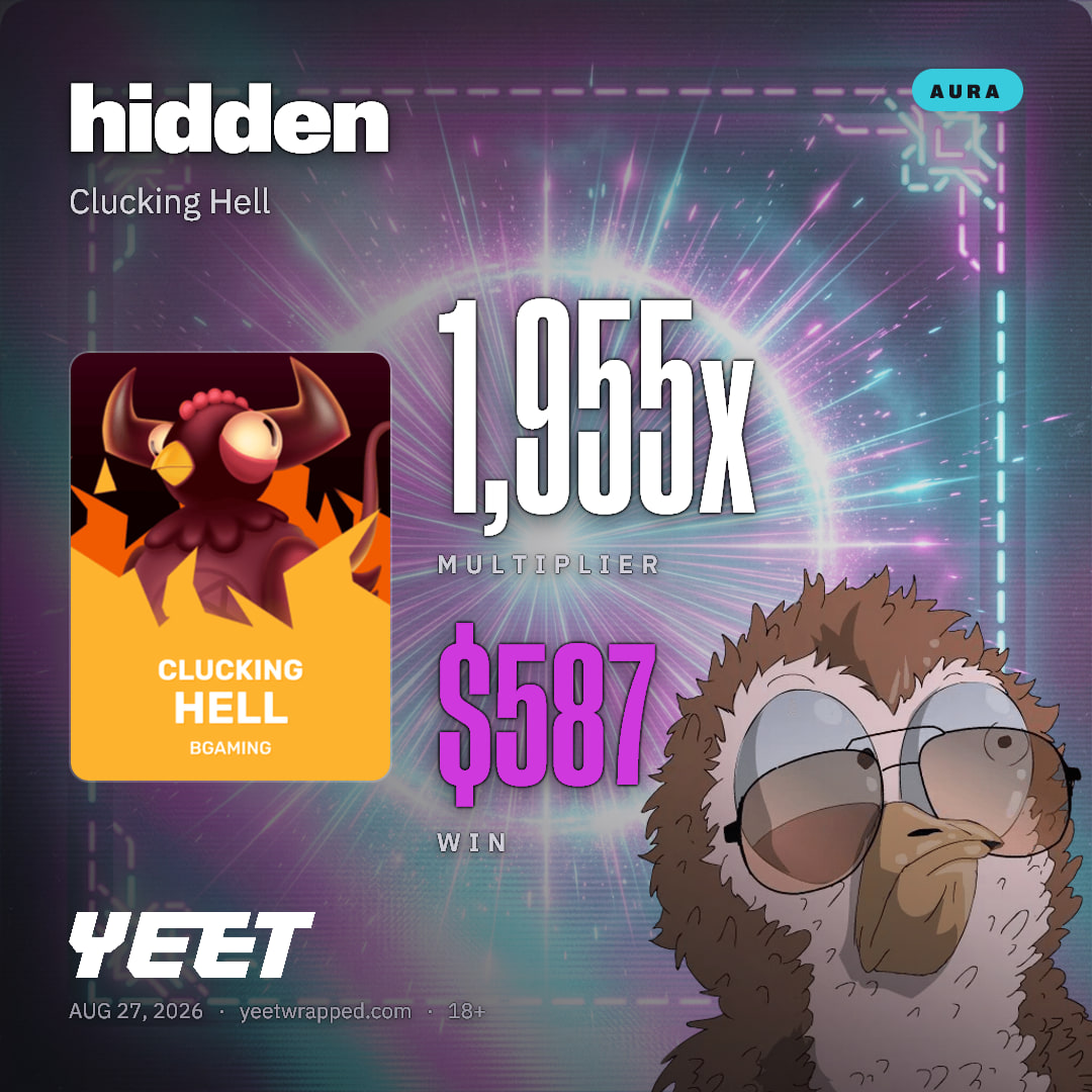 hidden hit 1,955x on Clucking Hell