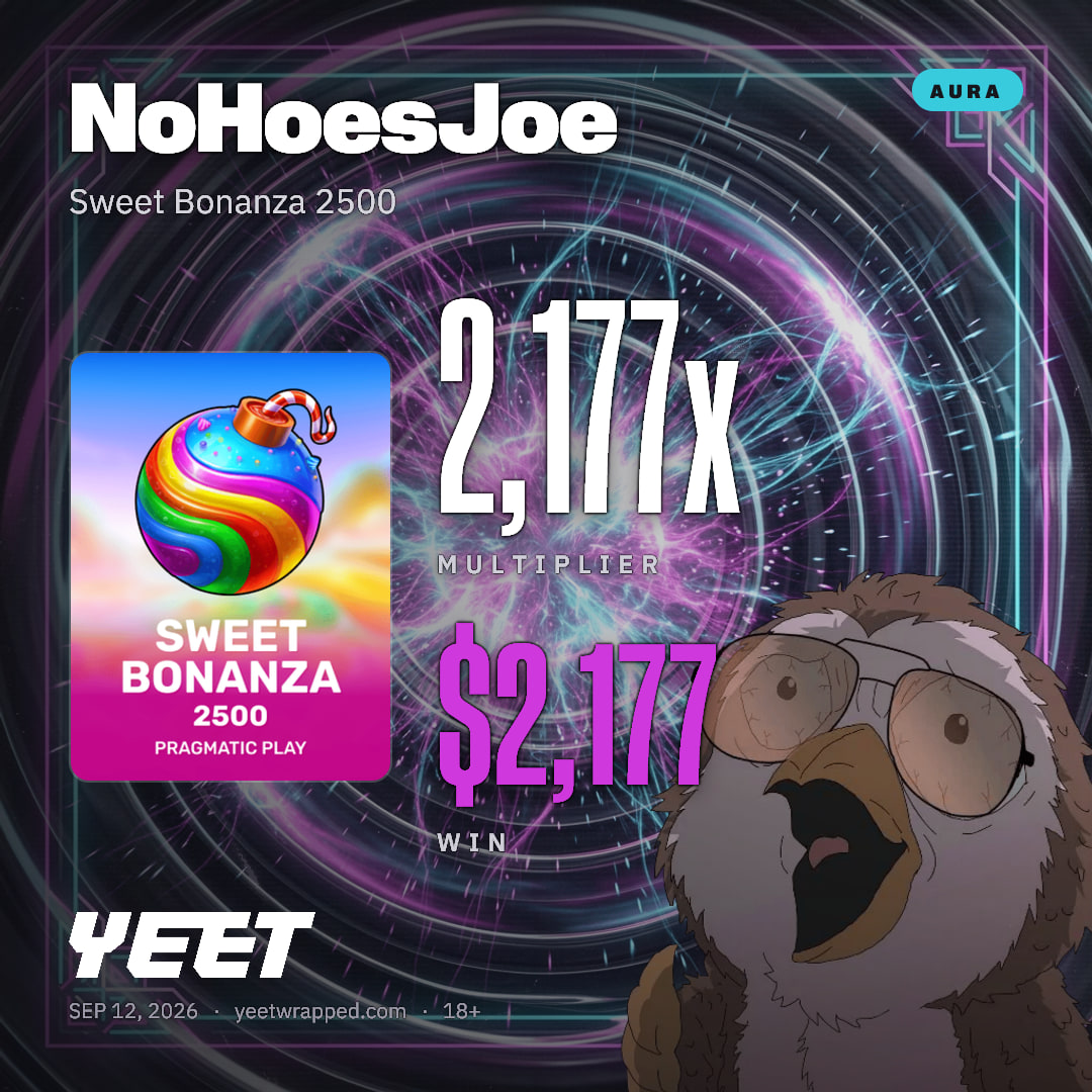 NoHoesJoe hit 2,177x on Sweet Bonanza 2500