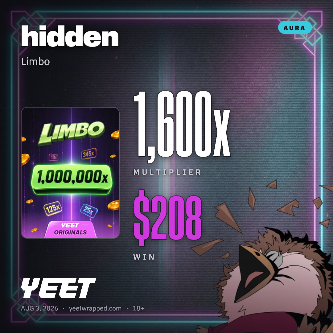 hidden hit 1,600x on Limbo