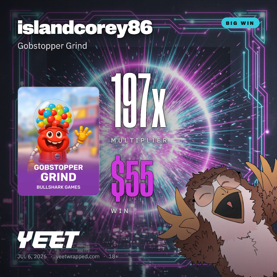 islandcorey86 hit 196.6x on Gobstopper Grind