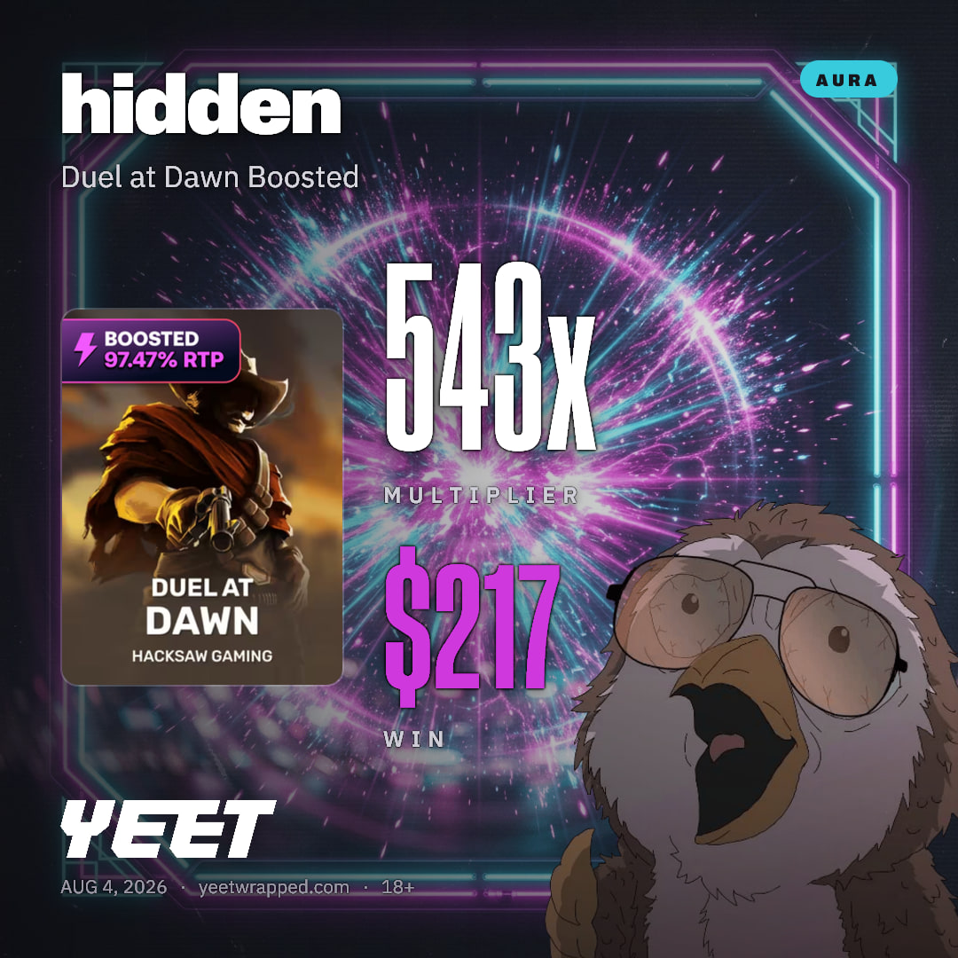 hidden hit 542.5x on Duel at Dawn Boosted