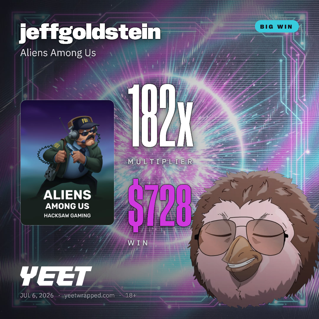 jeffgoldstein hit 181.9x on Aliens Among Us