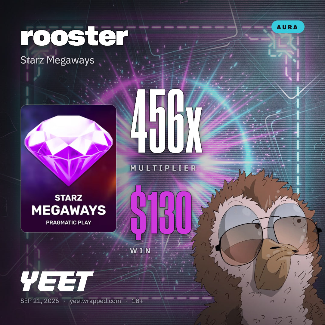 rooster hit 456x on Starz Megaways
