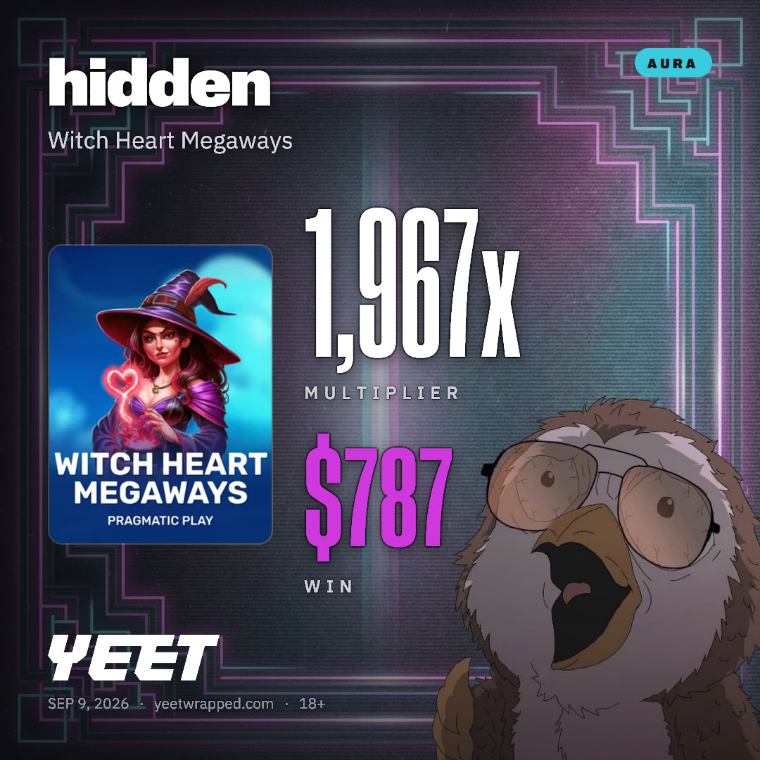 hidden hit 1,967x on Witch Heart Megaways