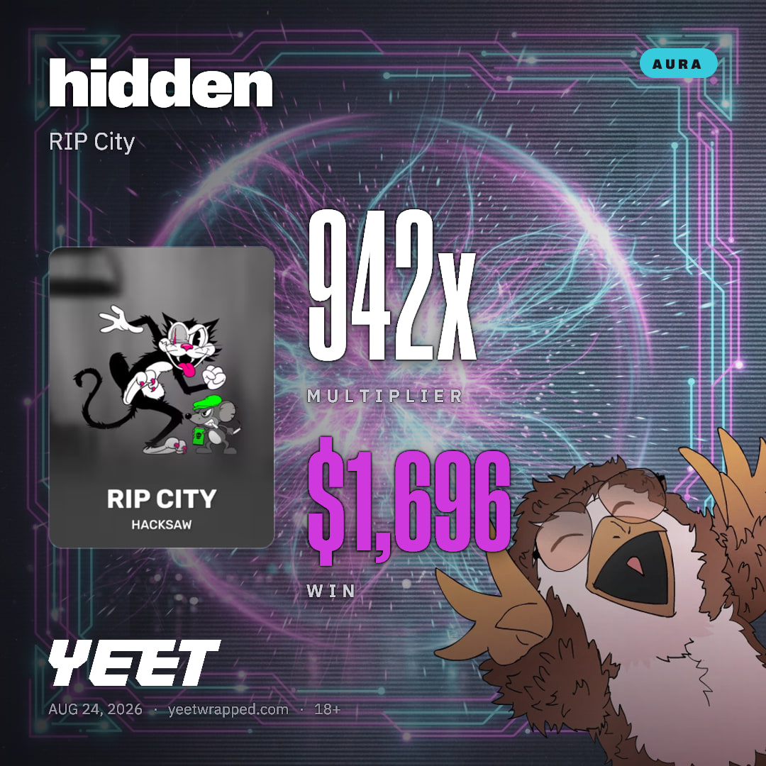 hidden hit 942.4x on RIP City