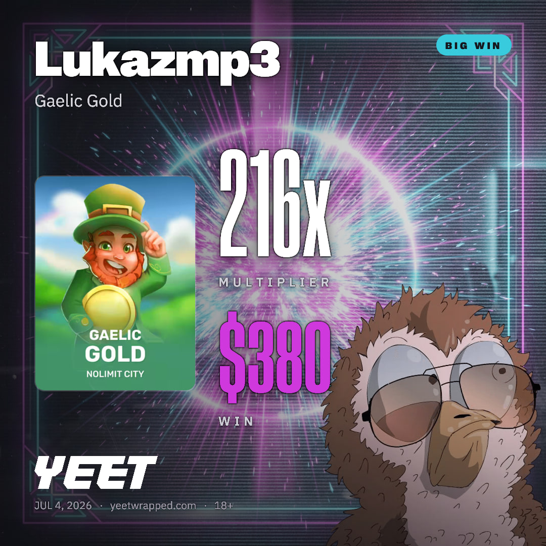 Lukazmp3 hit 216x on Gaelic Gold