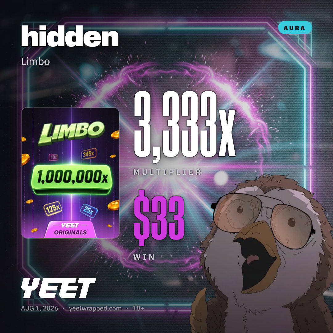 hidden hit 3,333x on Limbo