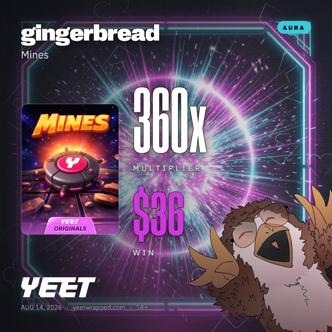gingerbread hit 360.4x on Mines