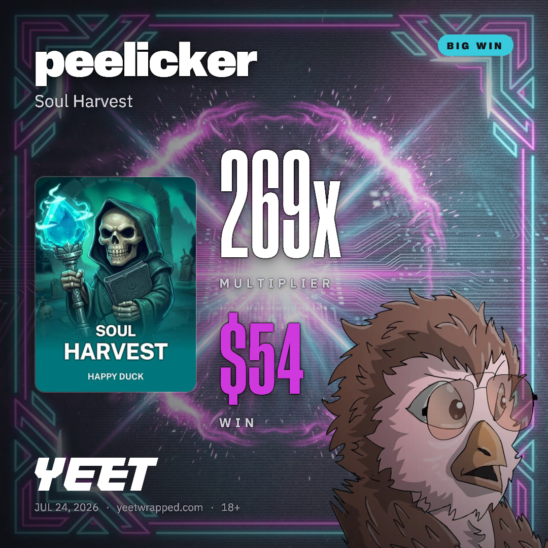 peelicker hit 268.8x on Soul Harvest