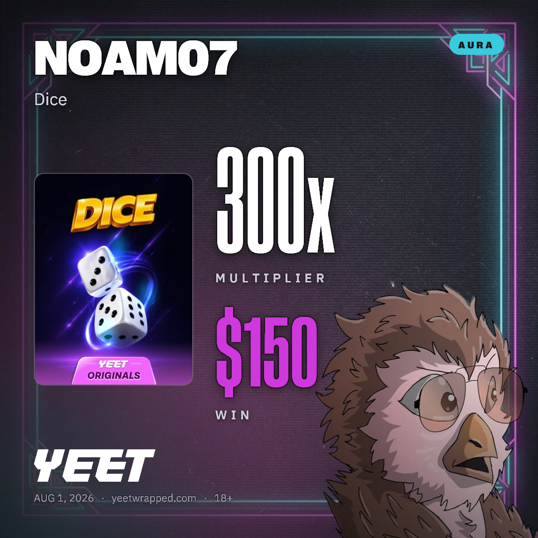 NOAM07 hit 300x on Dice