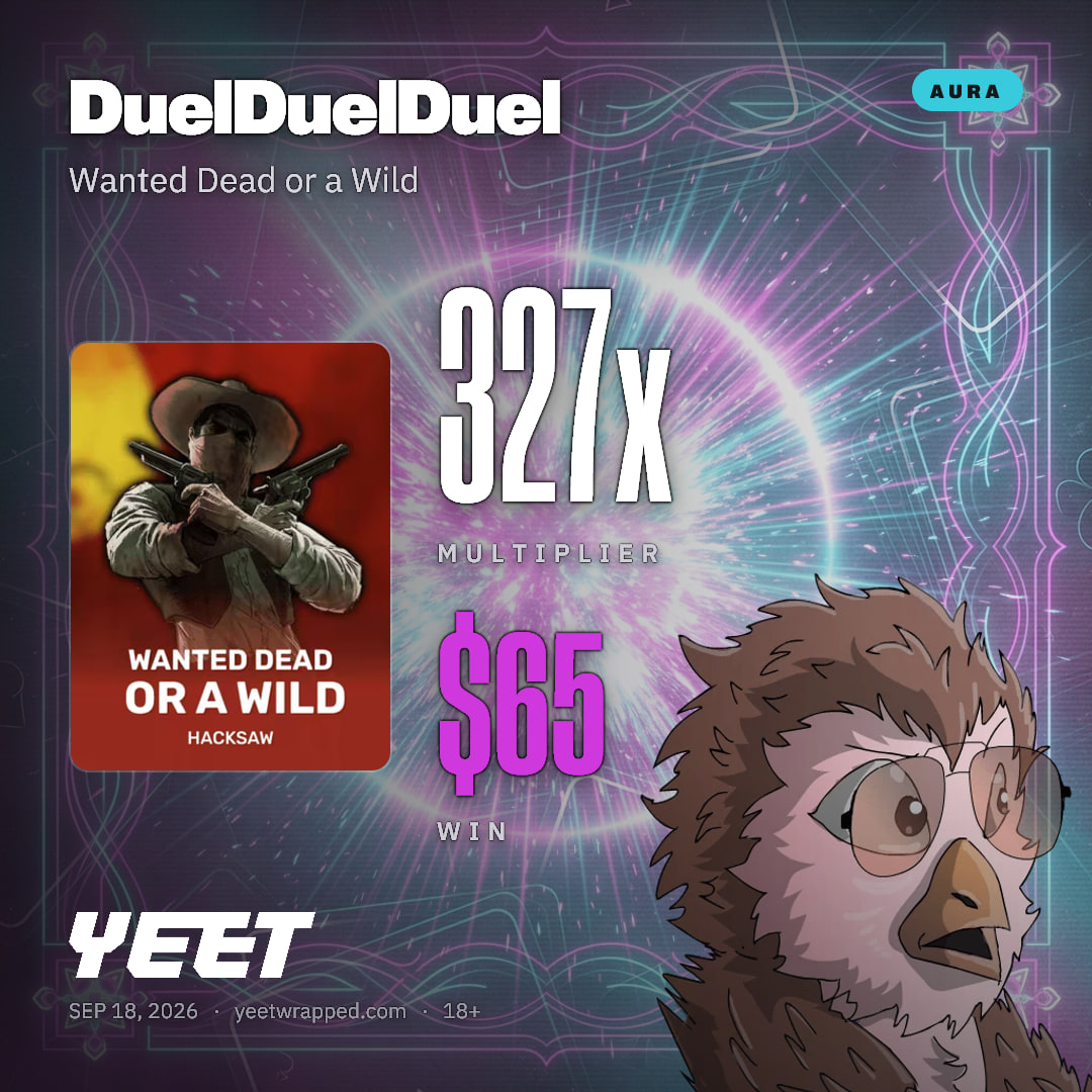 DuelDuelDuel hit 326.7x on Wanted Dead or a Wild