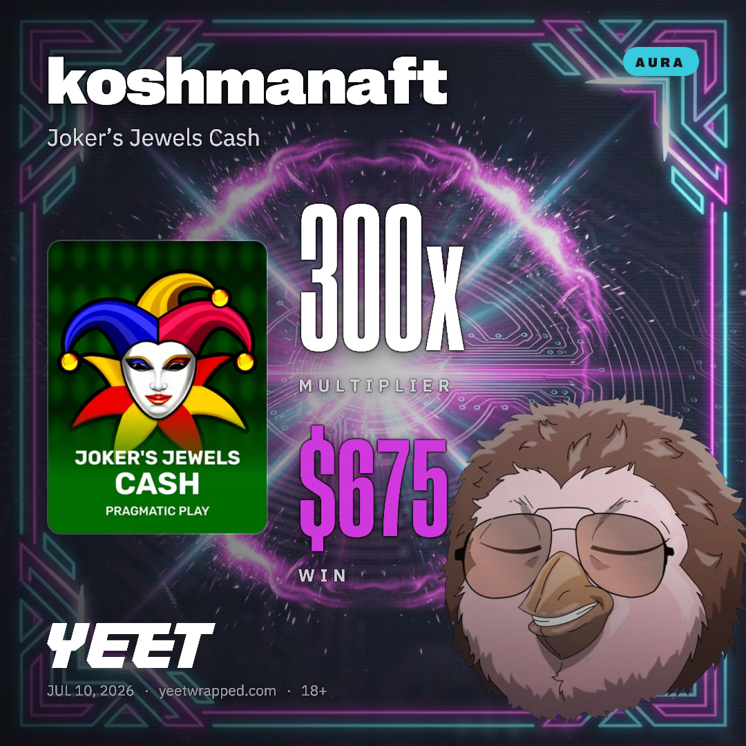 koshmanaft hit 300x on Joker’s Jewels Cash