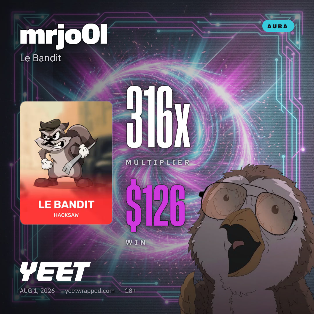 mrjo0l hit 315.9x on Le Bandit