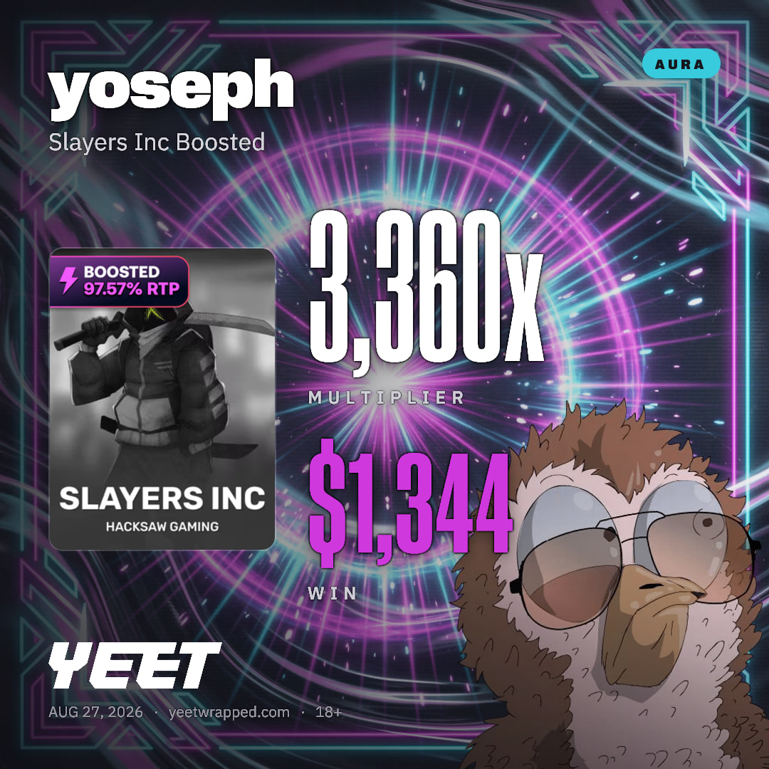 yoseph hit 3,360x on Slayers Inc Boosted