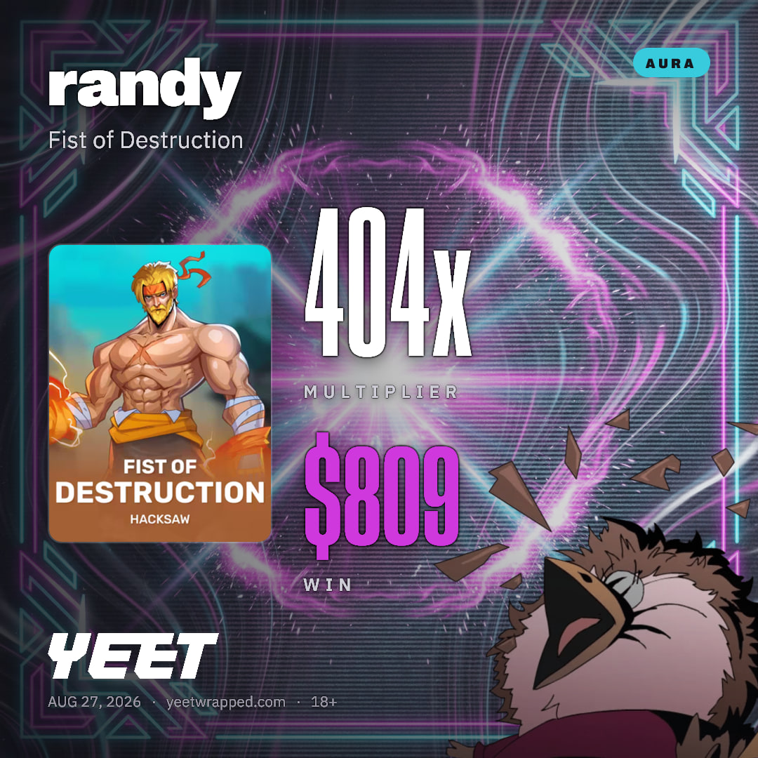 randy hit 404.3x on Fist of Destruction