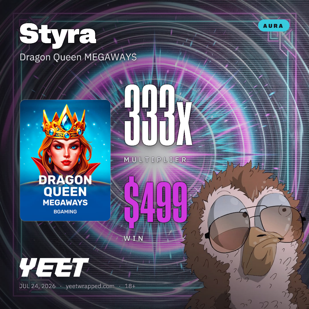 Styra hit 332.9x on Dragon Queen MEGAWAYS
