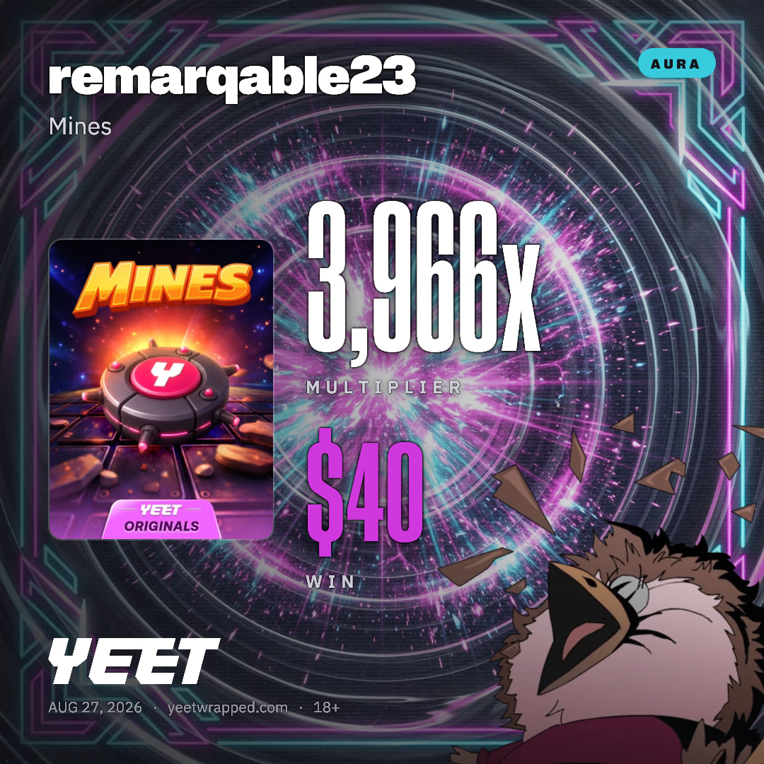 remarqable23 hit 3,966x on Mines