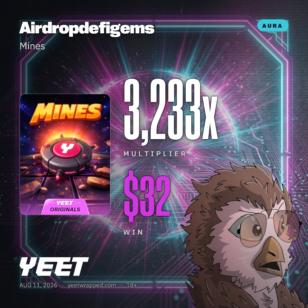 Airdropdefigems hit 3,233x on Mines