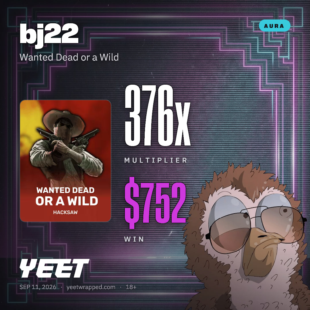 bj22 hit 376.2x on Wanted Dead or a Wild