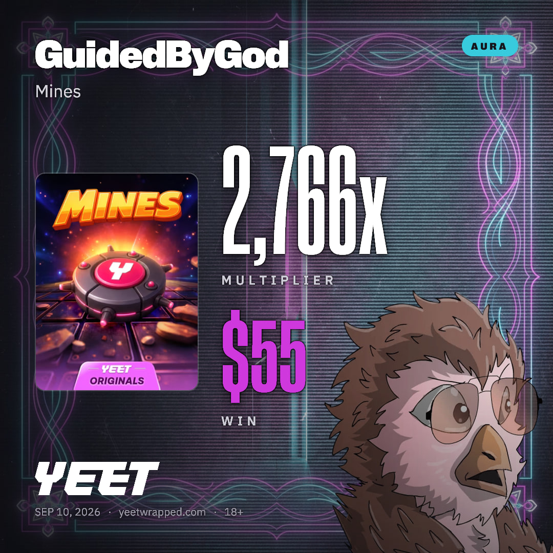 GuidedByGod hit 2,766x on Mines