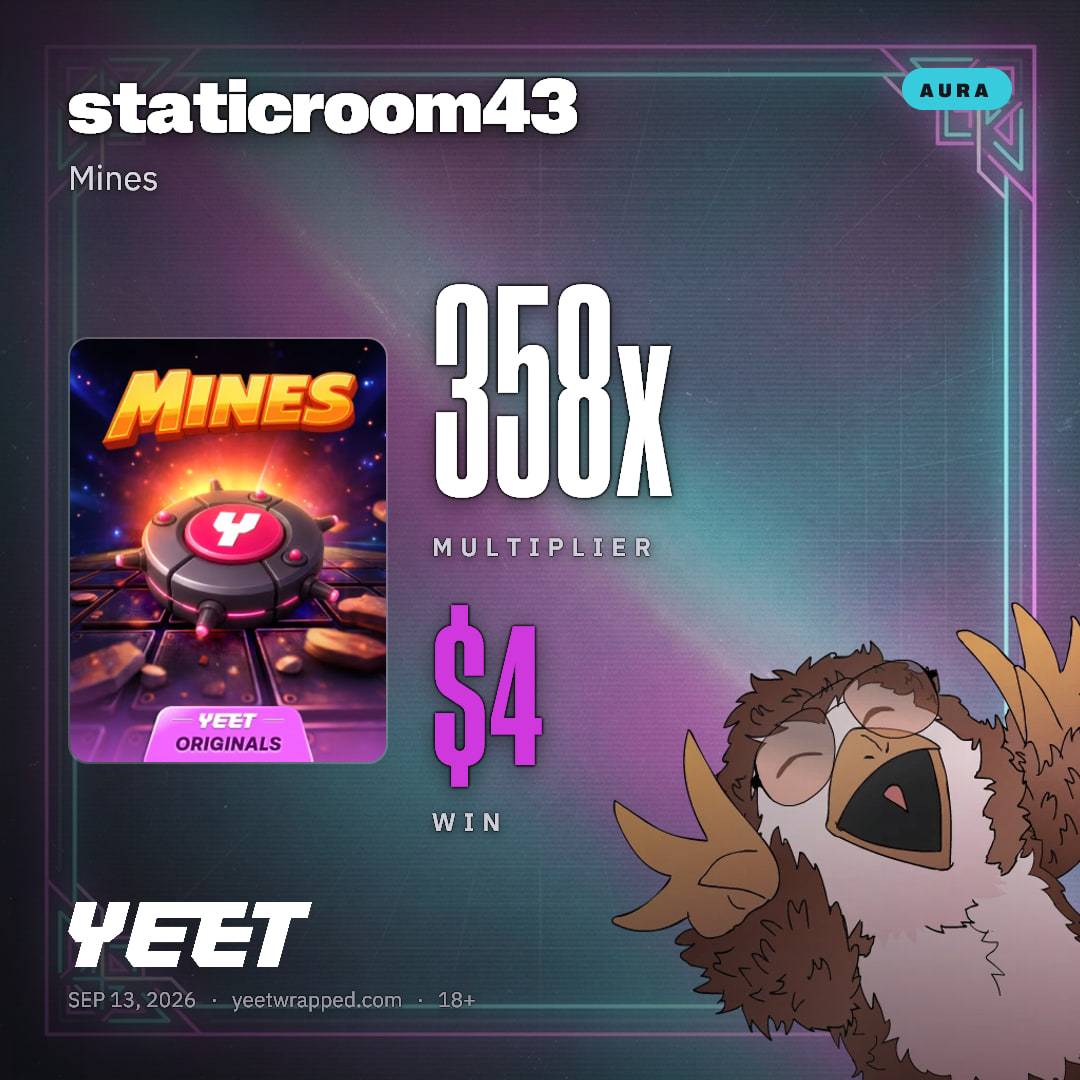 staticroom43 hit 357.8x on Mines