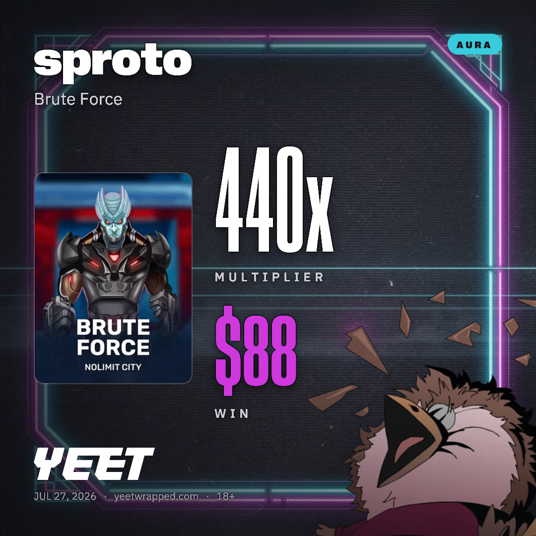 sproto hit 440x on Brute Force