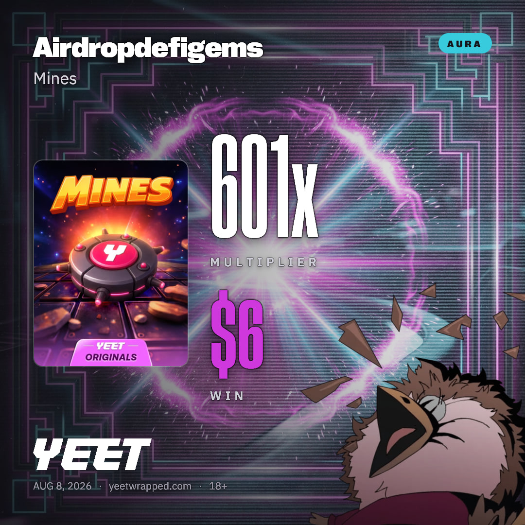 Airdropdefigems hit 600.9x on Mines