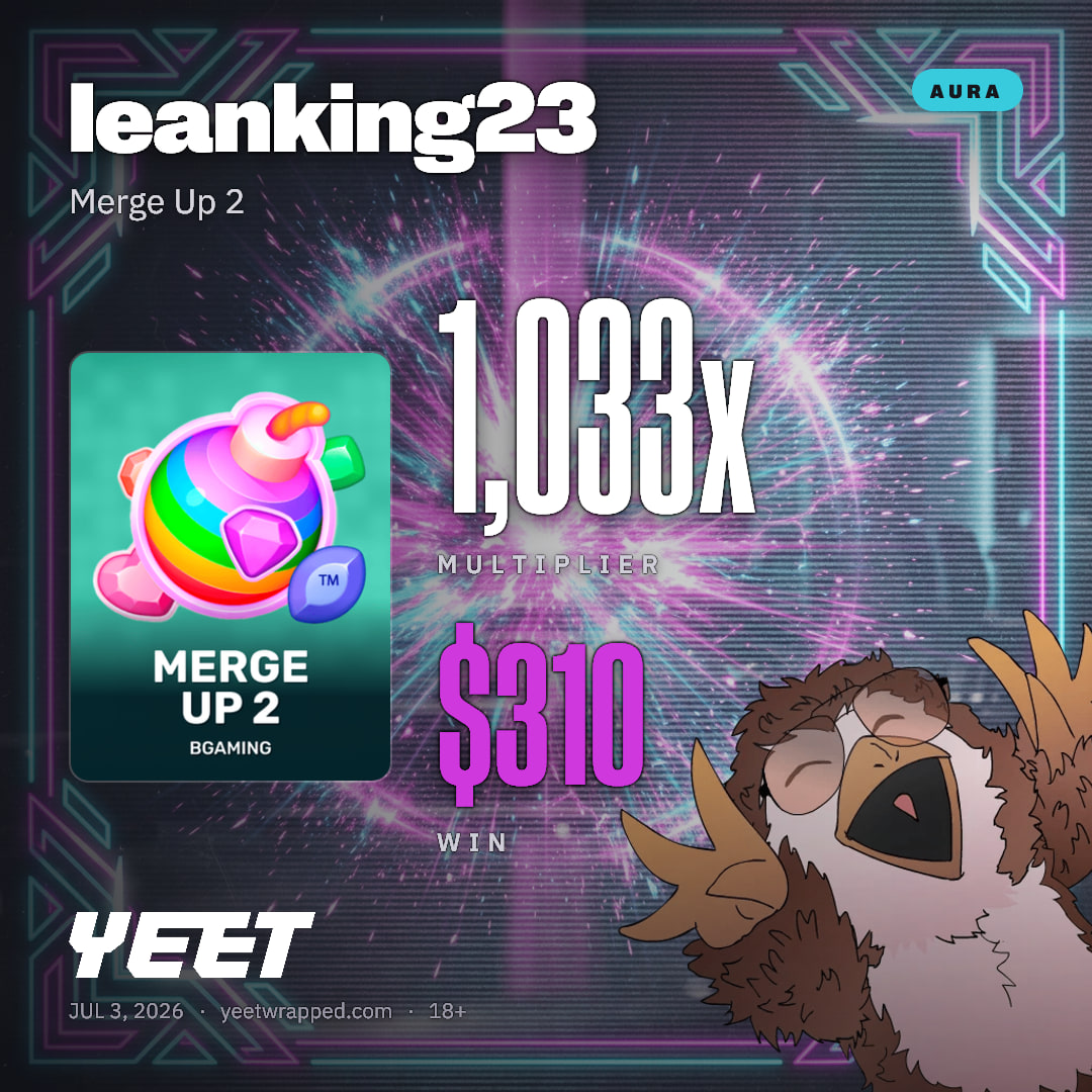 leanking23 hit 1,033x on Merge Up 2