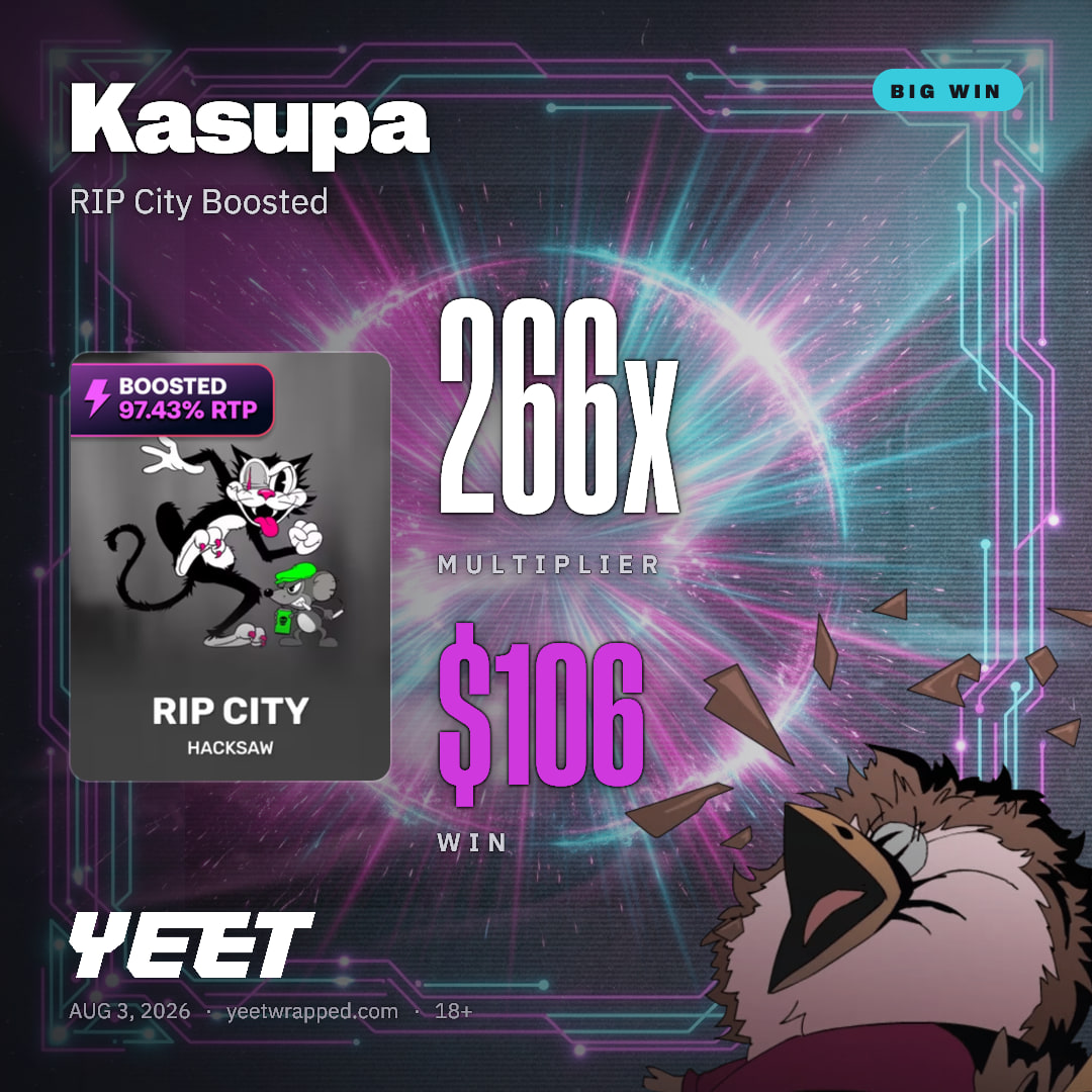 Kasupa hit 265.5x on RIP City Boosted