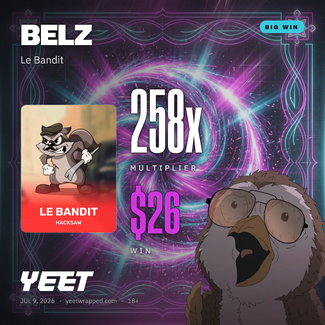 BELZ hit 257.9x on Le Bandit