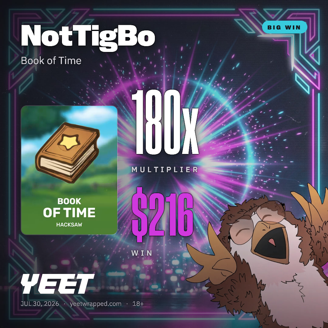 NotTigBo hit 180x on Book of Time