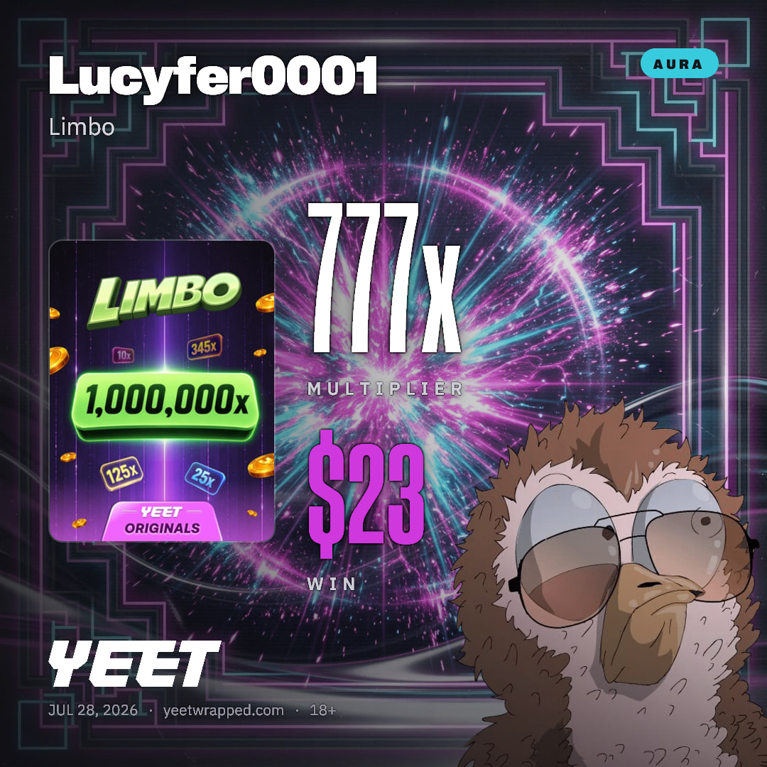 Lucyfer0001 hit 777x on Limbo