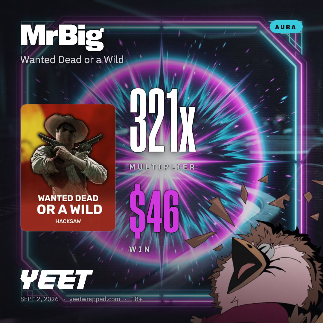 MrBig hit 321.1x on Wanted Dead or a Wild
