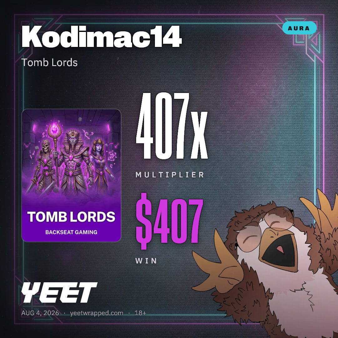 Kodimac14 hit 406.9x on Tomb Lords