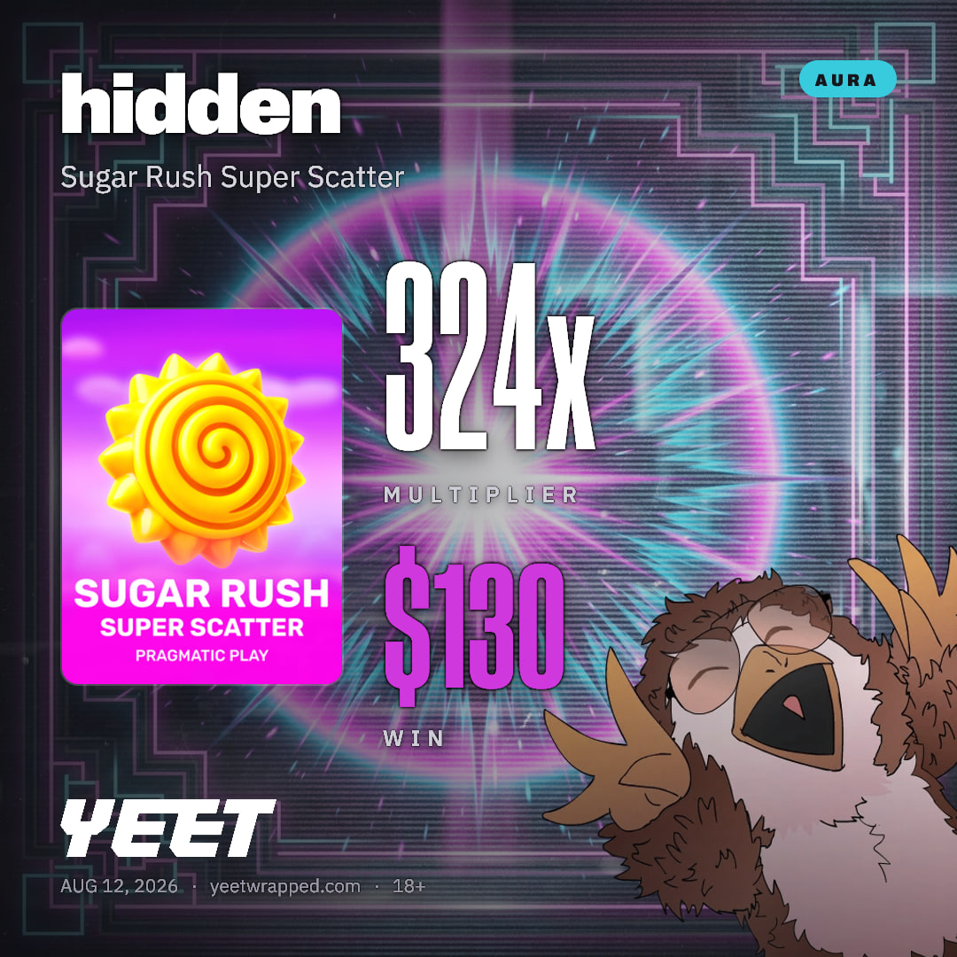 hidden hit 324.4x on Sugar Rush Super Scatter